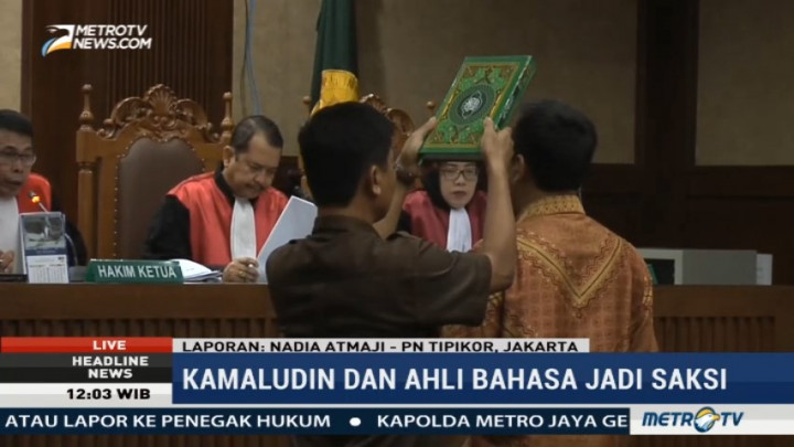 Sidang Lanjutan Patrialis Akbar Hadirkan Dua Saksi