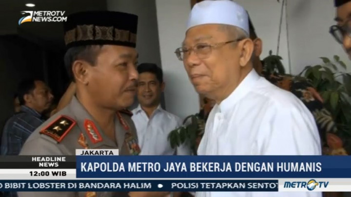 Kapolda Metro Jaya Kunjungi Kediaman Ketua MUI