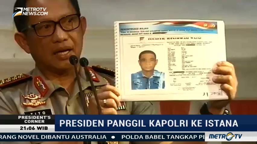 Jokowi Panggil Kapolri ke Istana Bahas Kelanjutan Kasus Novel