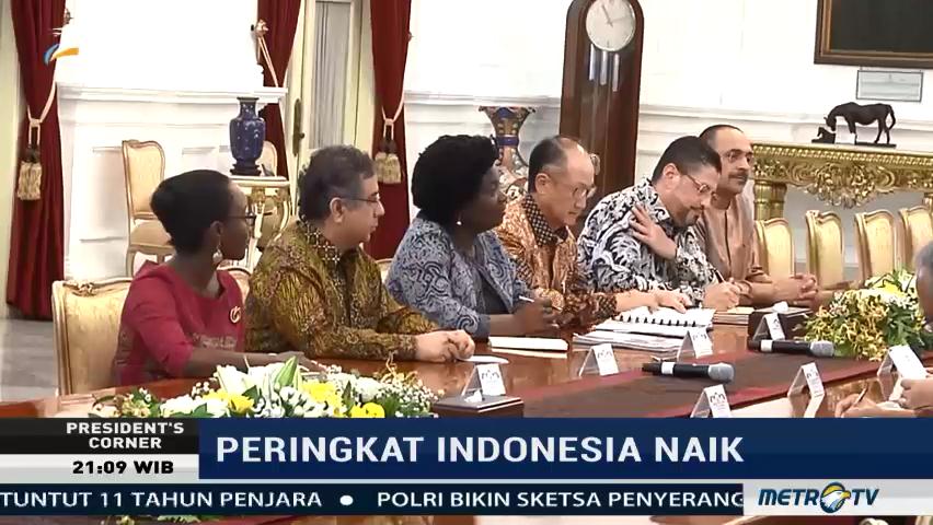 Peringkat Indonesia dalam Kemudahan Investasi Naik