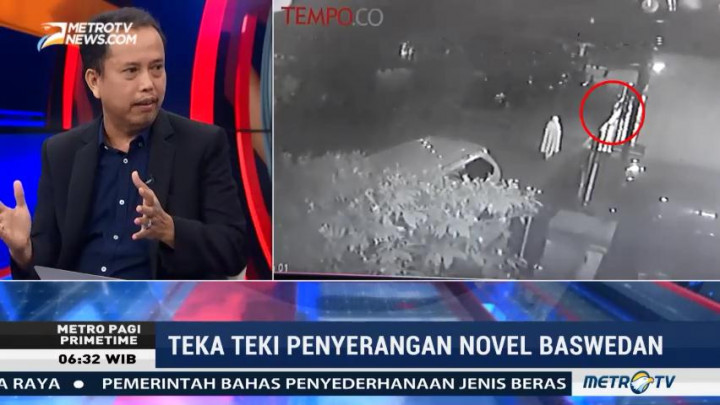 IPW Yakin Polisi Tak Terlibat Teror Terhadap Novel