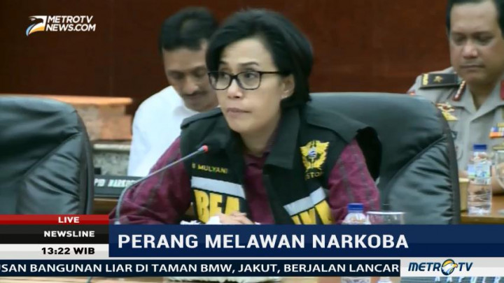 Menkeu Apresiasi Kekompakan Polri, BNN & Bea Cukai Memberantas Narkoba