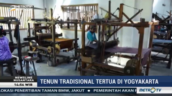 Melihat Pembuatan Tenun Tradisional Tertua di Yogyakarta