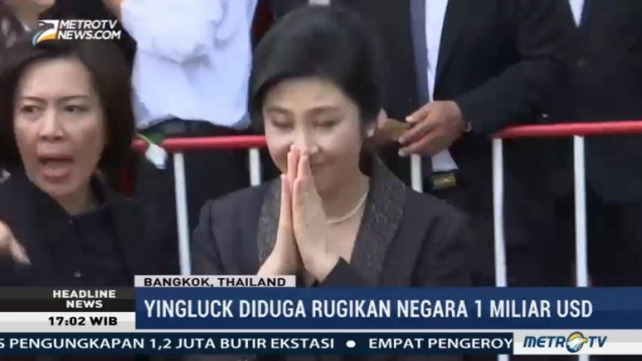 Jalani Sidang Dugaan Korupsi, Yingluck Disambut Meriah Pendukung