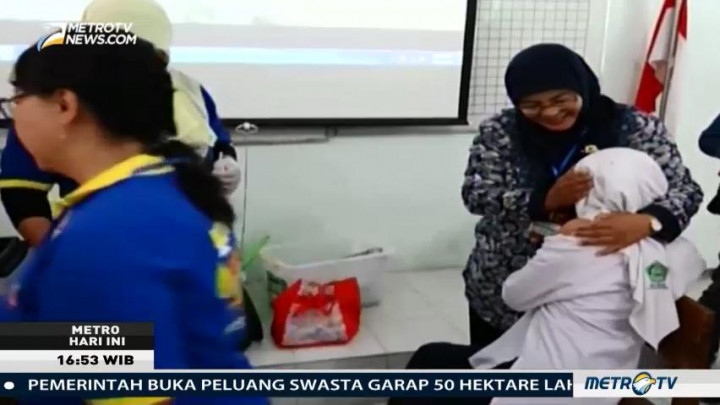 Jokowi Resmi Canangkan Imunisasi MR di Sleman