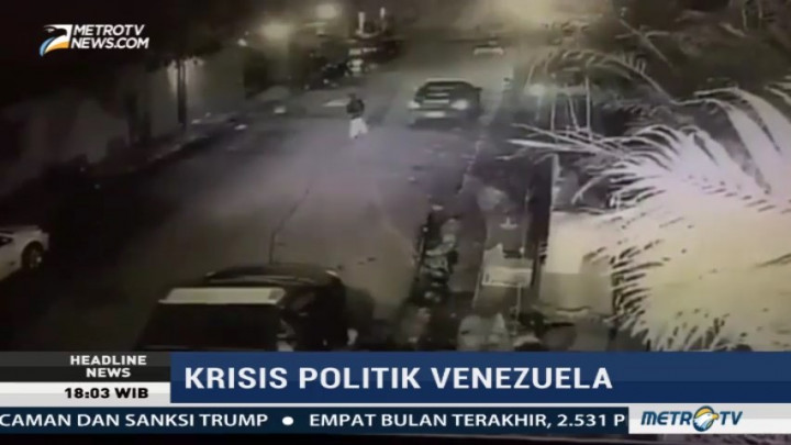 Detik-detik Pemimpin Oposisi Venezuela Ditangkap