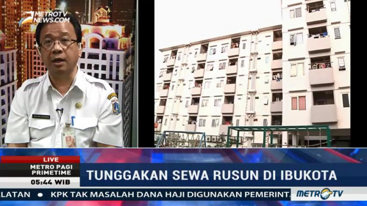 Ini Penyebab Tunggakan Sewa Rusun di DKI Membengkak