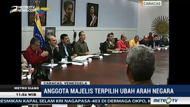 Geliat Maduro Ubah Konstitusi Venezuela