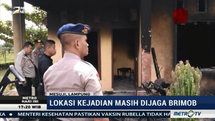 Antisipasi Bentrok Susulan, Personel Brimob Masih Berjaga di Mesuji