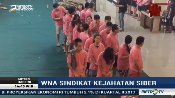 143 WNA Anggota Sindikat Kejahatan Siber Dideportasi