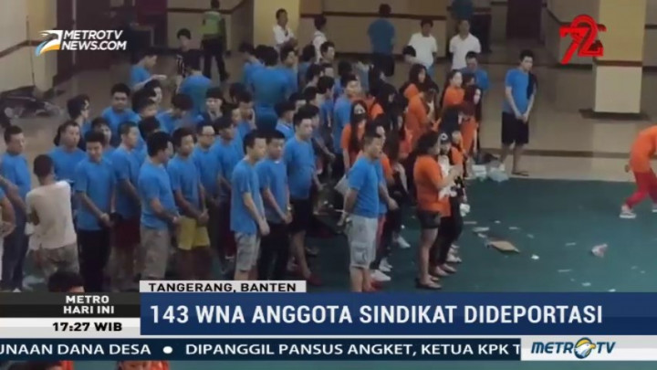 143 WNA Pelaku Kejahatan Siber Dideportasi