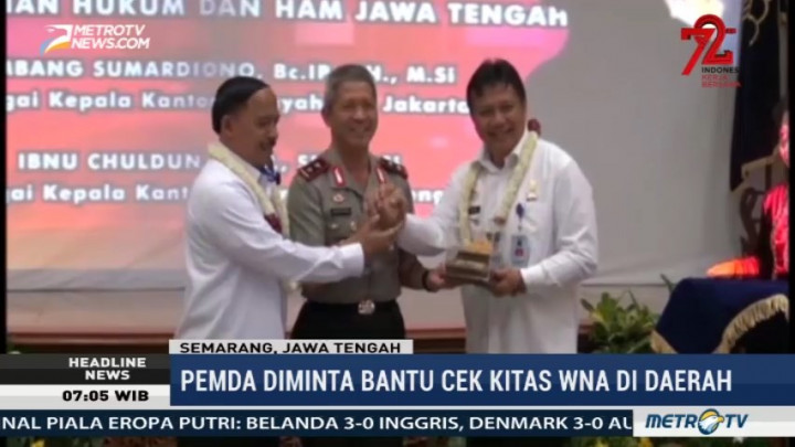 Kemenkumham Imbau Pemda Cek Kitas WNA