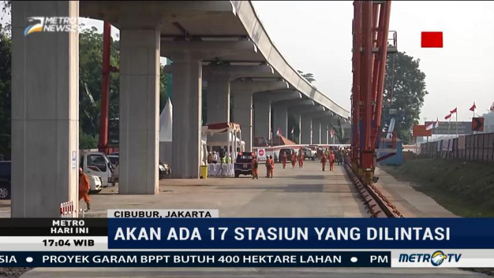 LRT Jabodetabek Ditargetkan Beroperasi Awal 2019