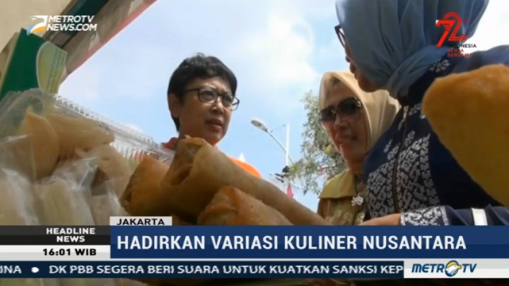 Kementerian Pariwisata Gelar Festival Kuliner Nusantara 2017 di Jakarta
