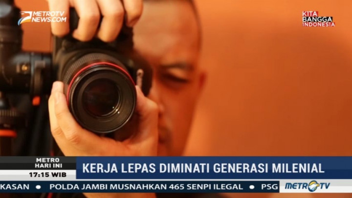 Kerja Lepas Diminati Generasi Milenial