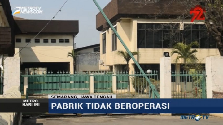 Pailit, Pabrik Nyonya Meneer Sepi Aktivitas