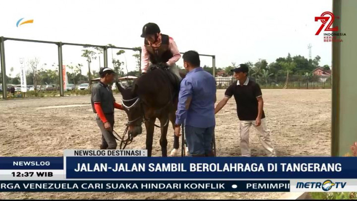 Jalan-jalan Sambil Olahraga Berkuda di Tangerang
