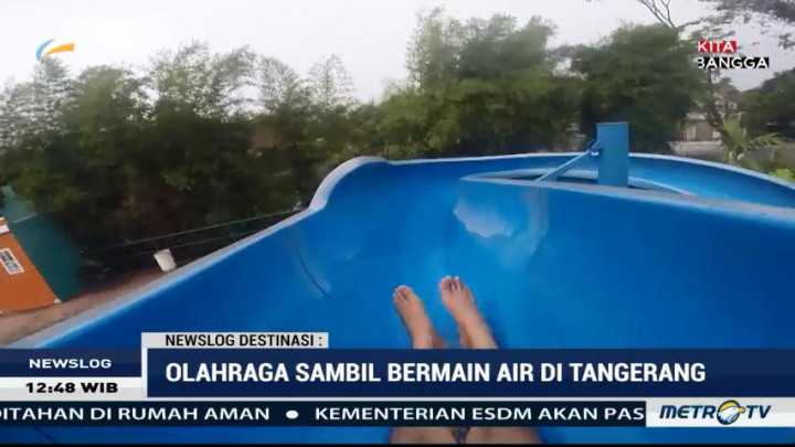 Olahraga Sambil Bermain Air di Tangerang