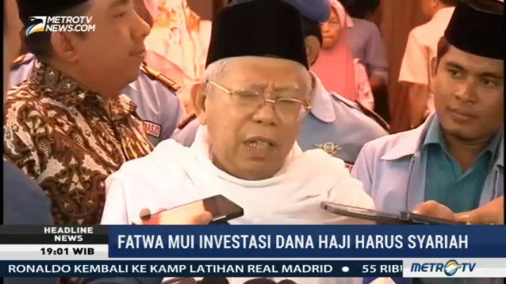 Kata Ketua MUI Soal Investasi Dana Haji