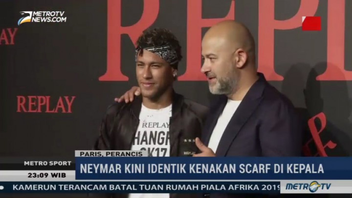 Neymar Jadi Ikon Fashion Dunia