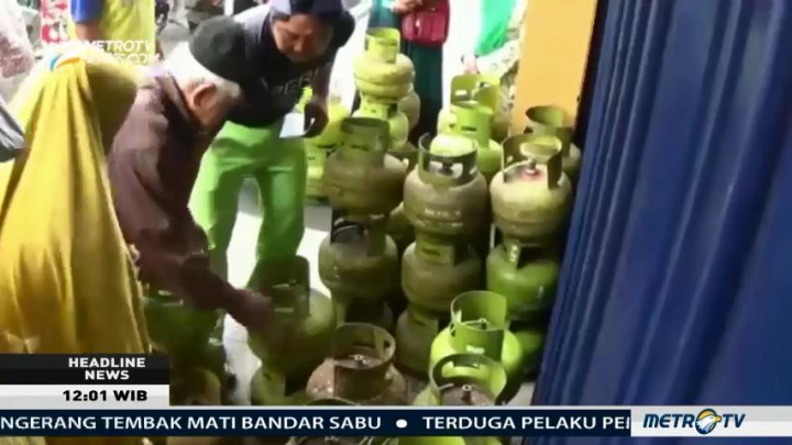 Gas Elpiji 3 Kg Mulai Langka di Banjar