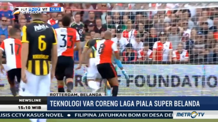 Teknologi VAR Coreng Laga Piala Super Belanda