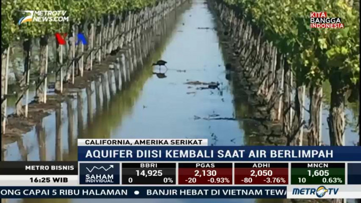 Begini Cara Petani di California Atasi Kekeringan