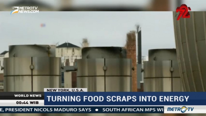 Turning Food Scraps Into Energy in New York City