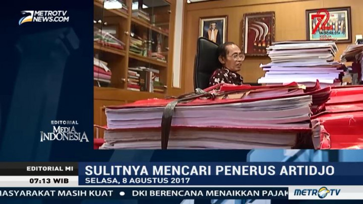 Sulitnya Mencari Penerus Artidjo