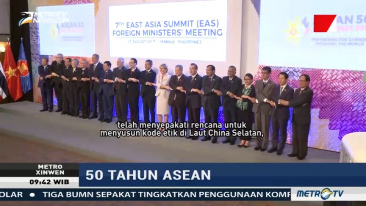 Menlu ASEAN Sepakati Penyusunan Kode Etik di Laut China Selatan