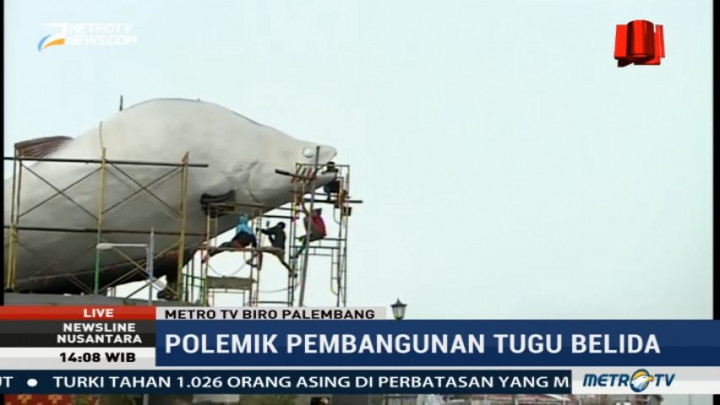 Polemik Pembangunan Tugu Belido di Palembang