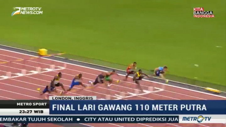 Omar McLeod Persembahkan Medali Emas untuk Jamaika