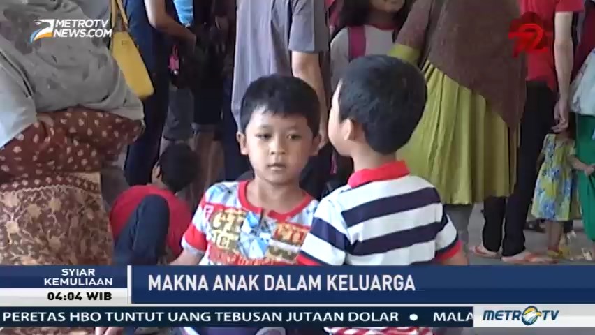 Syiar Kemuliaan: Makna Anak dalam Keluarga (1)