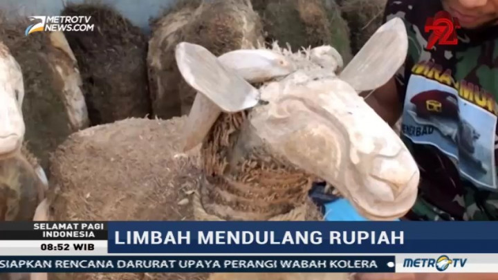 Limbah Akar Bambu Bisa Dibuat Miniatur Hewan Unik