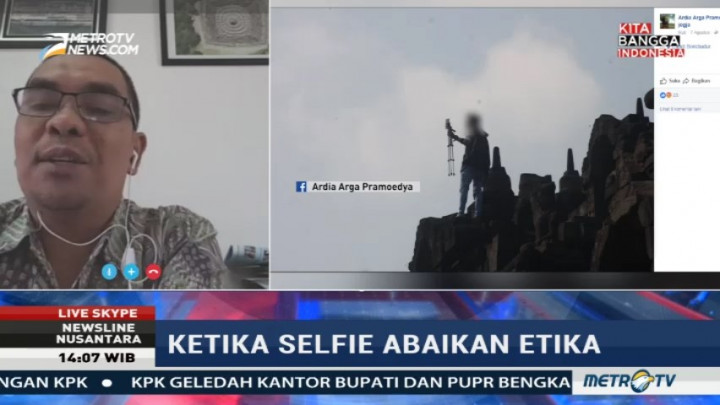 Curi-curi Selfie di Candi Borobudur Tuai Kecaman