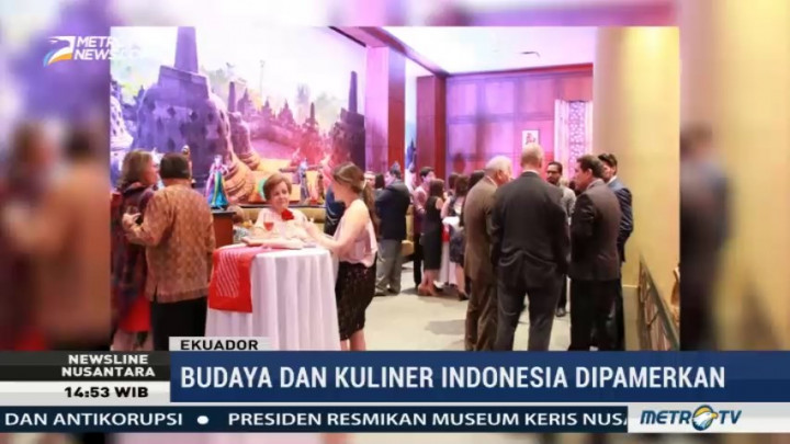 Kuliner dan Budaya Indonesia Dipamerkan di Ekuador