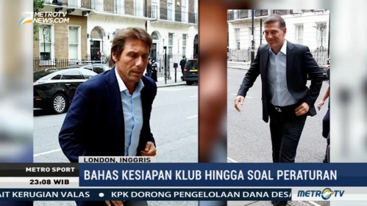 Para Pelatih Ikuti Rapat Jelang Liga Primer Inggris