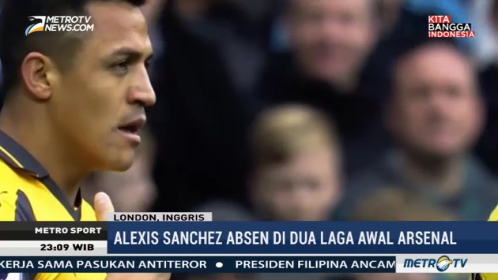 Alexis Sanchez Dipastikan Absen di Laga Awal Liga Primer Inggris