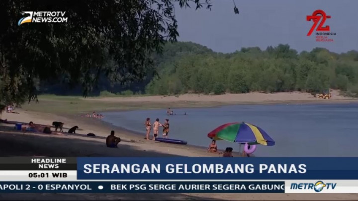 Suhu Udara di Rumania Sentuh 40 Derajat