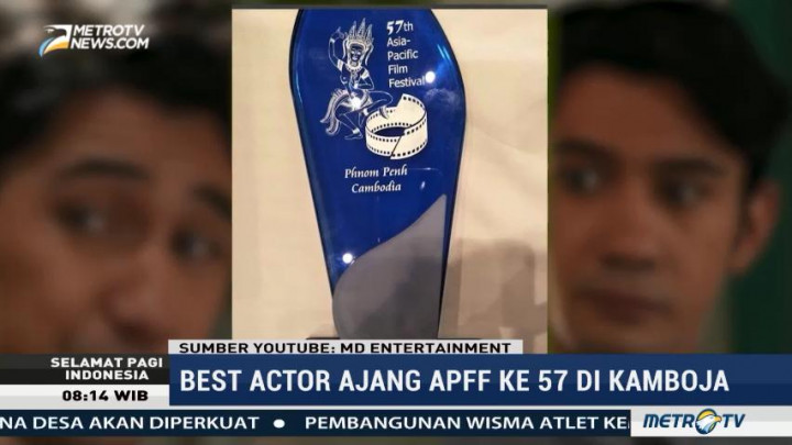 Reza Rahadian Raih Aktor Terbaik di Ajang APFF ke 57