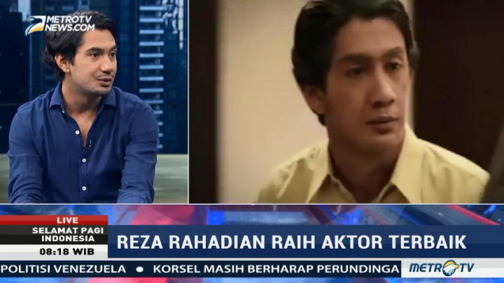 Reza Rahadian: Penghargaan Ini Hadiah untuk Industri Film Indonesia
