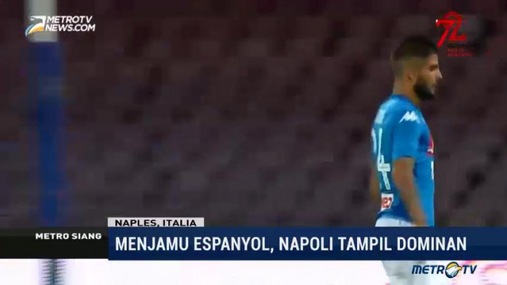 Napoli Kalahkan Espanyol 2-0