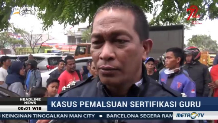 Polisi Tetapkan 13 Tersangka Kasus Pemalsuan Dokumen Sertifikasi Guru