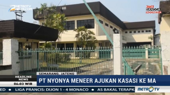 Nyonya Meneer Ajukan Kasasi ke MA