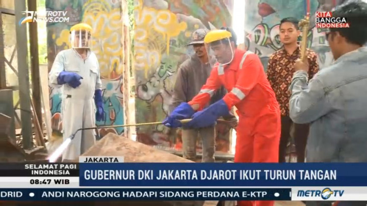 Djarot Turun Tangan dalam Pembuatan Patung RPTRA Kalijodo