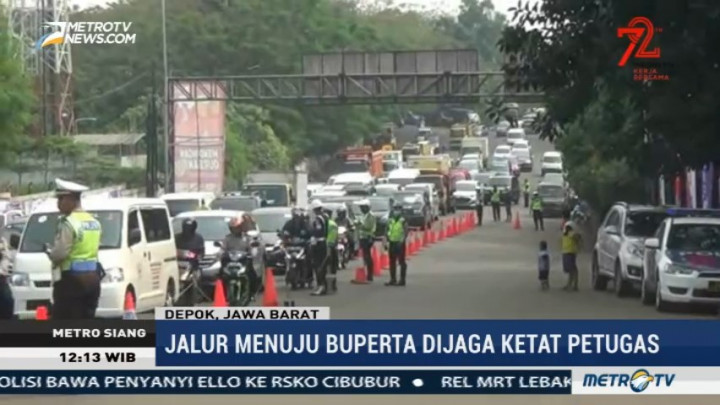 Jalur Menuju Lokasi Raimuna XI Dijaga Ketat Petugas