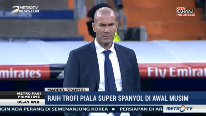Real Madrid Berencana Perpanjang Kontrak Zidane