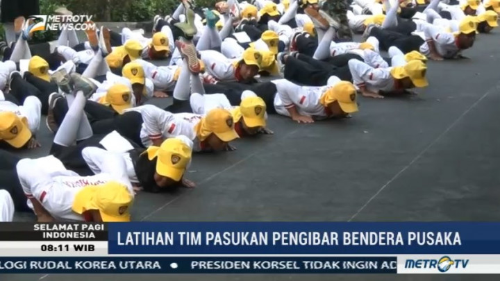 Persiapan Tim Paskibraka Nasional Capai 85%