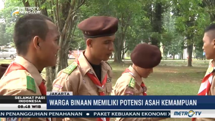 Enam Warga Binaan Lapas Ikuti Raimuna Nasional Pramuka