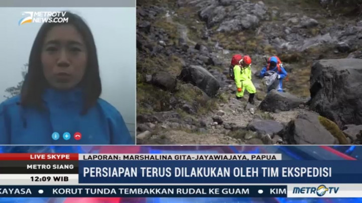Tim Ekspedisi Carstensz Lakukan Aklimatisasi